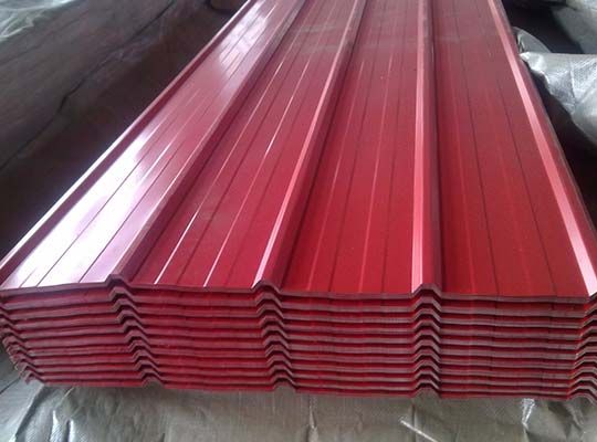 Prepainted Galvanized Corrugated Steel Sheets